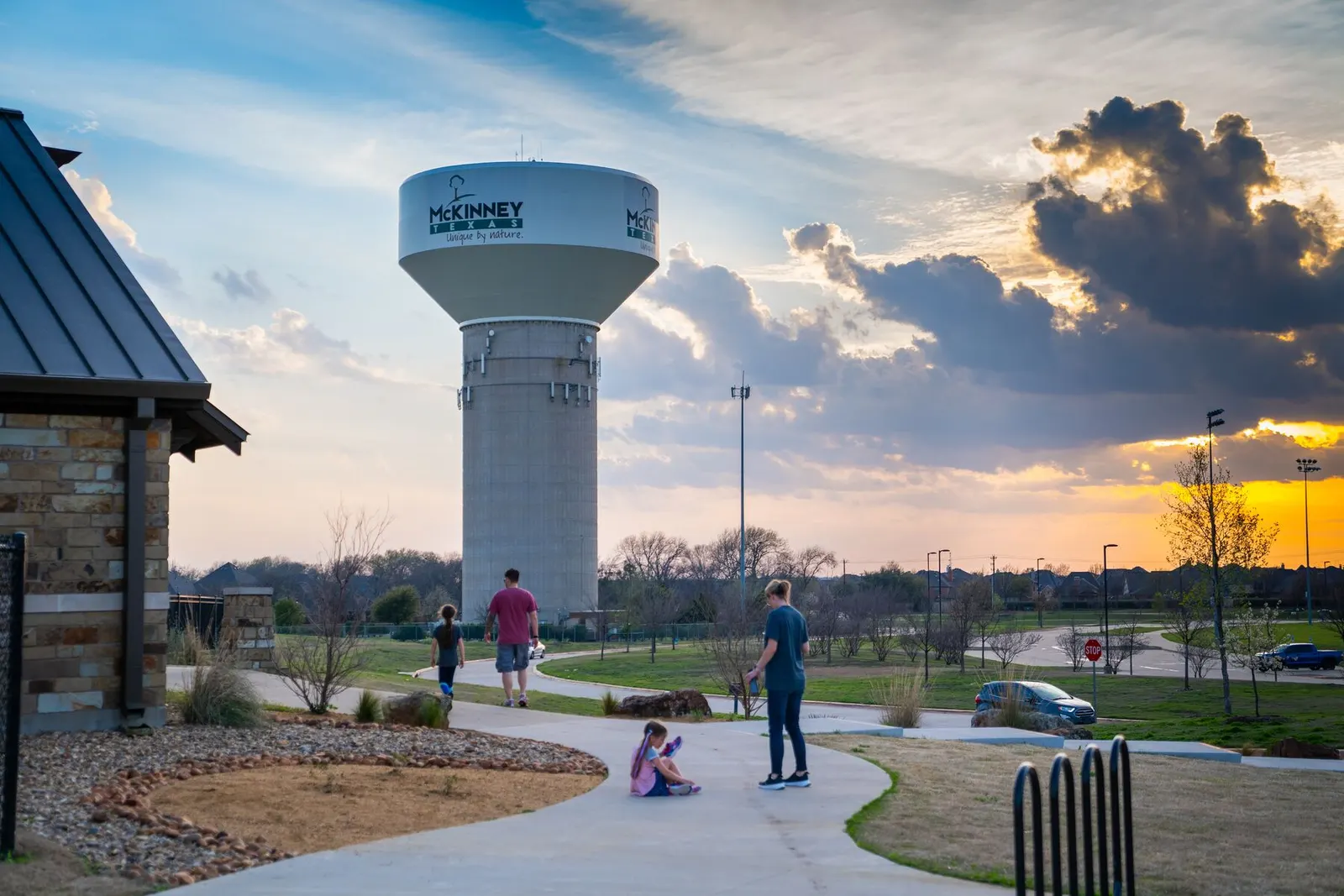 The McKinney water tower